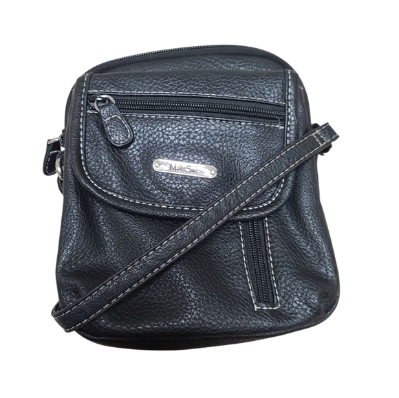 MultiSac Mini Everest Black Crossbody Bag - Picture 1 of 10
